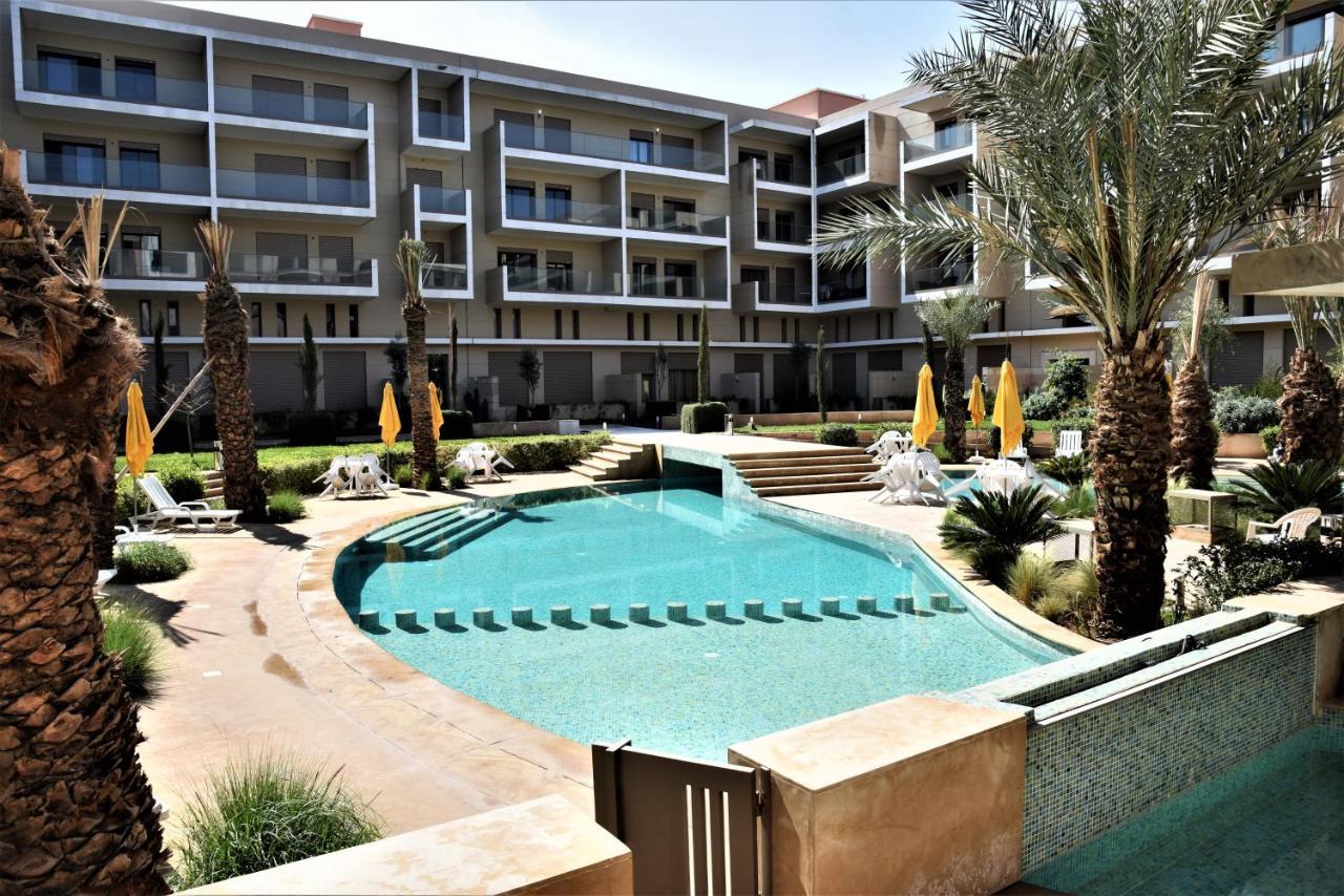 Appartement Royal Deluxe Gold - Marrakech, Luxe Pool View à Marrakesh Extérieur photo