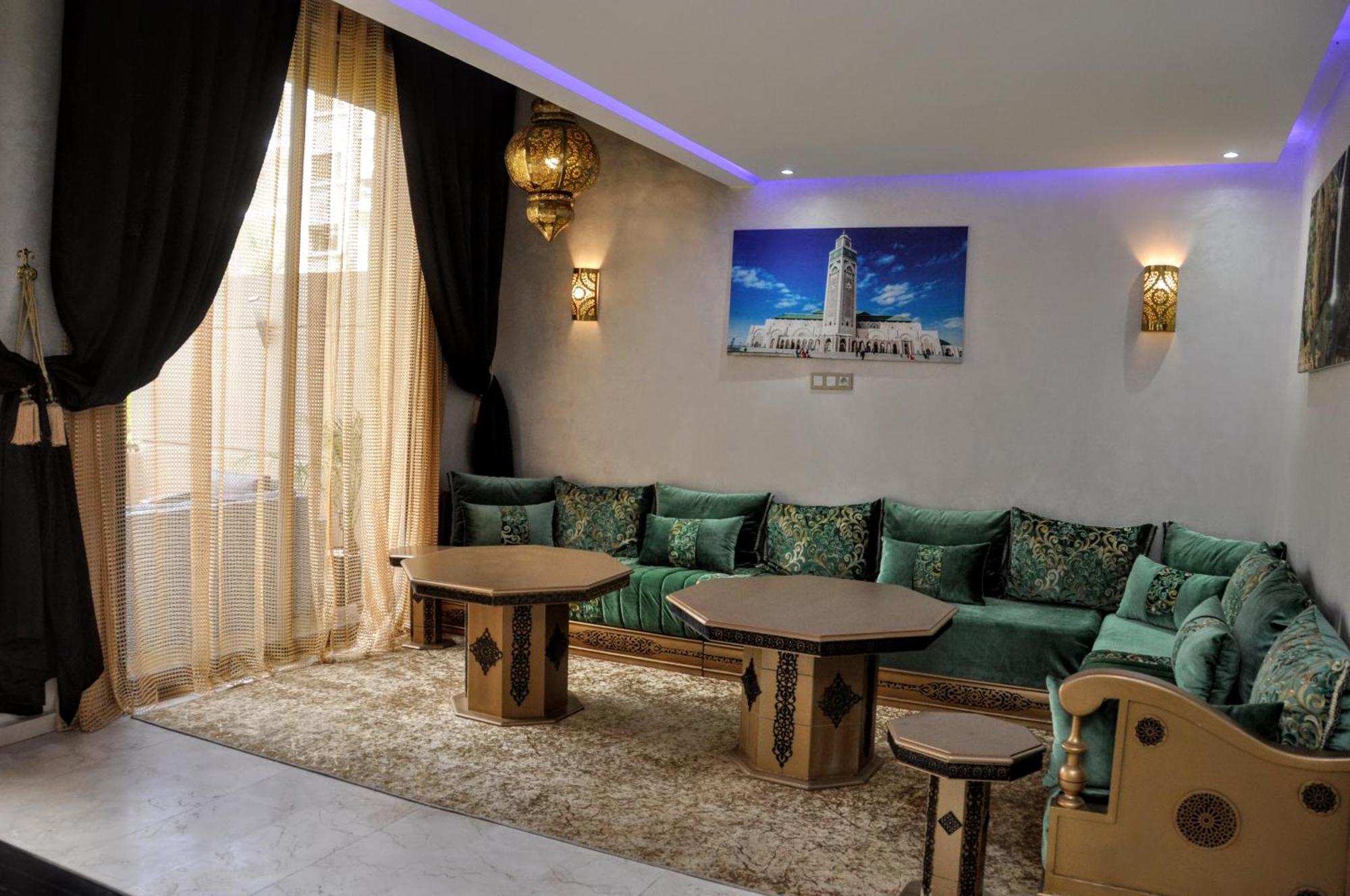 Appartement Royal Deluxe Gold - Marrakech, Luxe Pool View à Marrakesh Extérieur photo